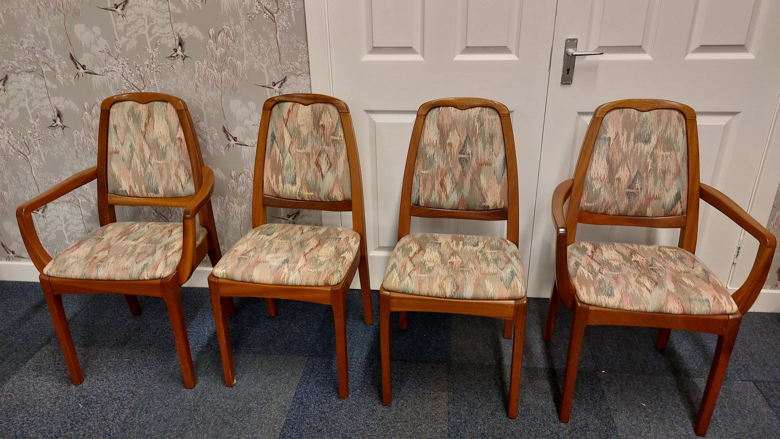 4 Parker Knoll dining chairs FurnAyrshire